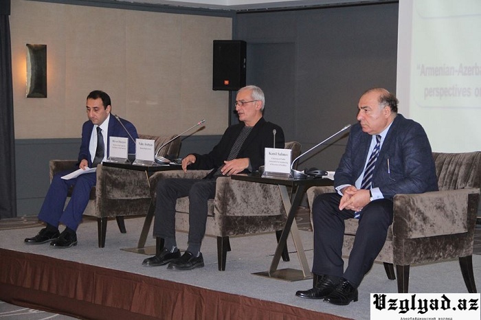 Армянские правозащитники на конференции в Баку - ФОТО
